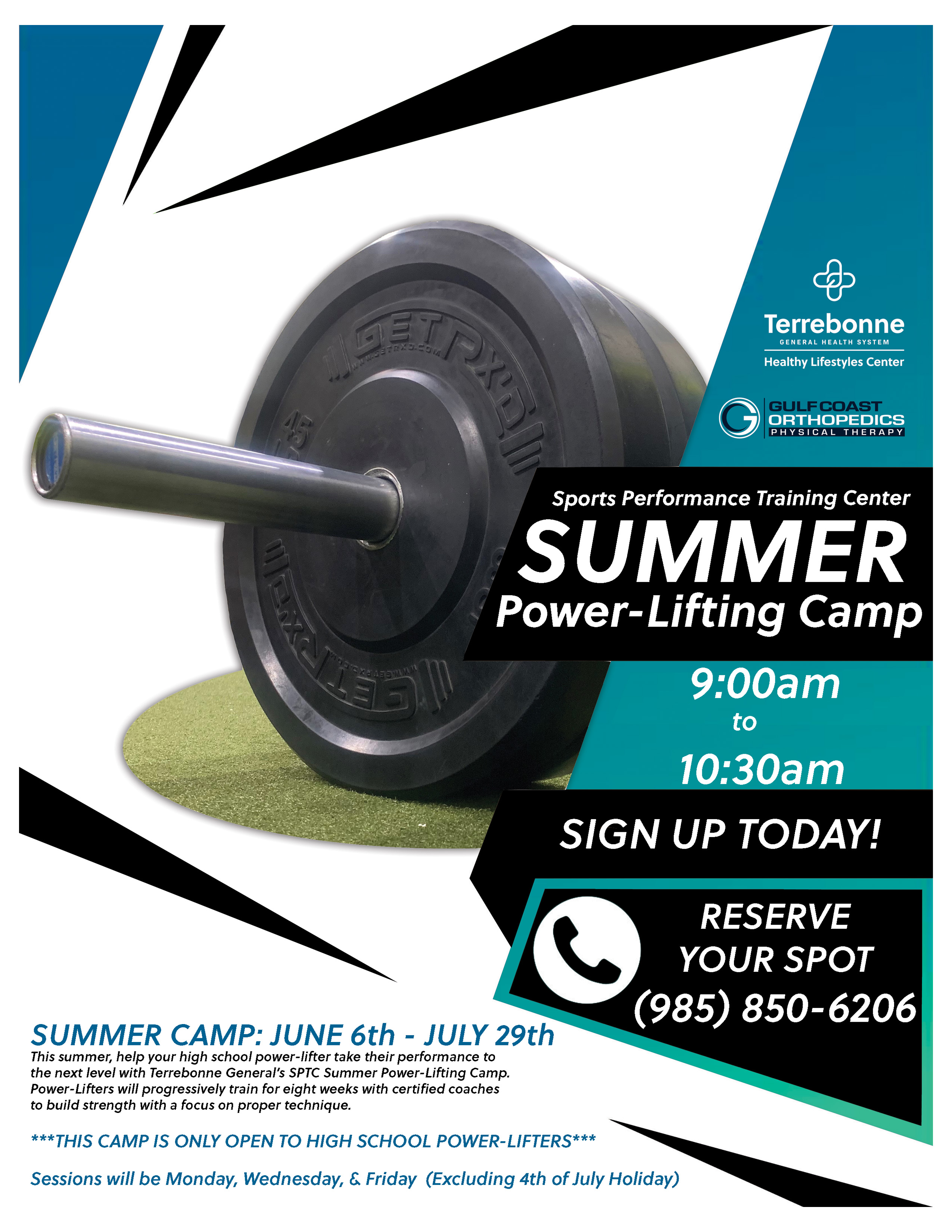 Sports Performance Training Center Healthcare Services in Houma, LA