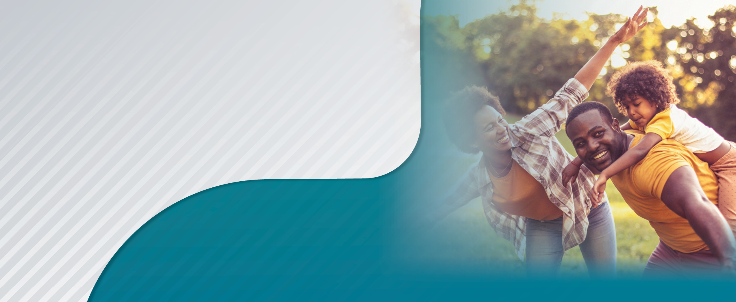 Father and daughter playing together