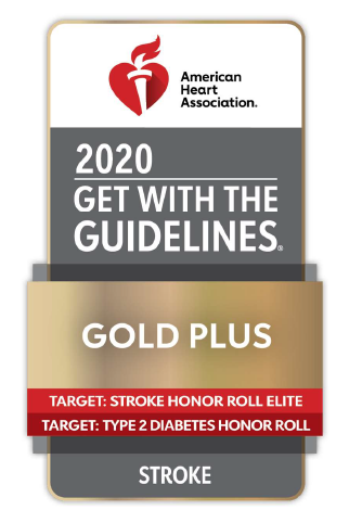 get with the guidelines american heart association 2020 gold plus award