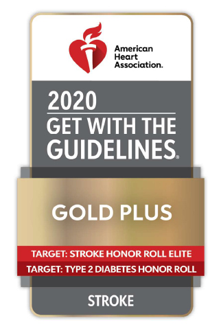 2020 gold plus stroke award